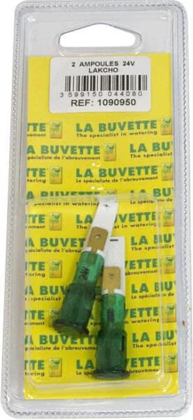 LA BUVETTE - BU10909500 - Gluehbirnen 24V, Blisterpackung 2 Stueck