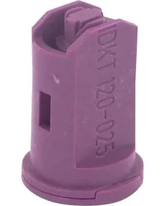 Lechler - IDKT120025POM - Luftansaug-Doppelflachstrahlduese Idkt 120° 025 Violett Kunststoff Lechler