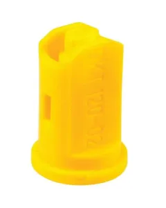 Lechler - IDKT12002POM - Luftansaug-Doppelflachstrahlduese Idkt 120° 02 Gelb Kunststoff Lechler