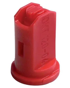 Lechler - IDKT12004POM - Luftansaugduese Mit Doppelflachstrahl Idkt 120° 04 Rot Kunststoff Lechler