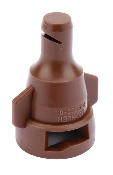 Lechler - PRE13005 - Flachstrahlduese mit breitem Strahl vor dem Austritt 130° 05 braun Kunststoff