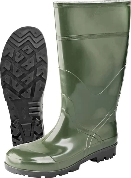 Lemigo - 196591582046 - Gummistiefel Gruen Groesse 11 Bart Lemigo