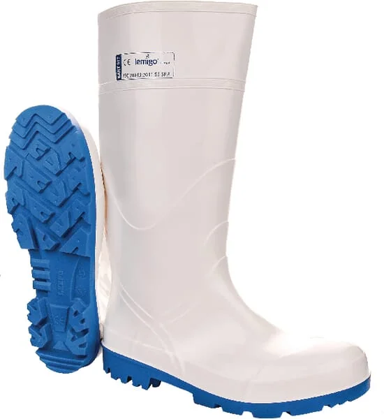 Lemigo - 1965917047 - Gummistiefel Bart 917 Weiss S5 47