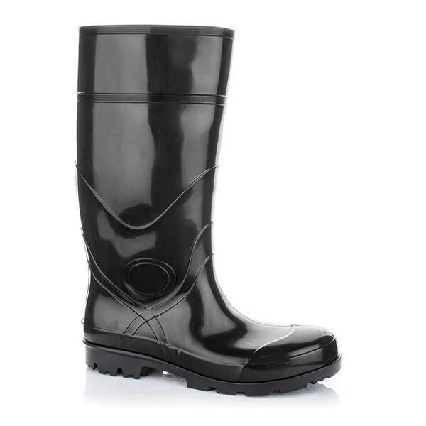Lemigo - 689140945A - Gummistiefel PVC Bart Schwarz 45