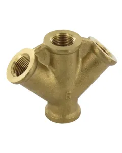 Lüdecke - DO17 - Y-Stueck 3/8" 3-Wege