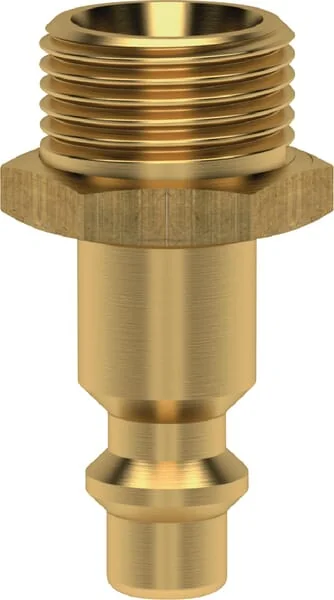 Lüdecke - ESA38NAR - Stecker Mit 3/8" BSP Aussengewinde