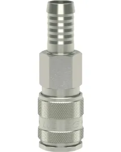 Lüdecke - ESAI6T - Schnellkupplung Mit 6mm Schlauchstutzen