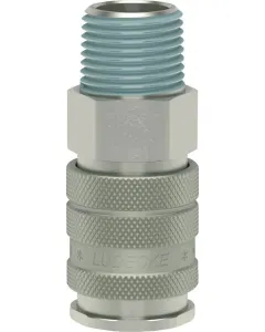 Lüdecke - ESIG14A - Q-Rel-Kupplung Mit 1/4" BSP Aussengewinde