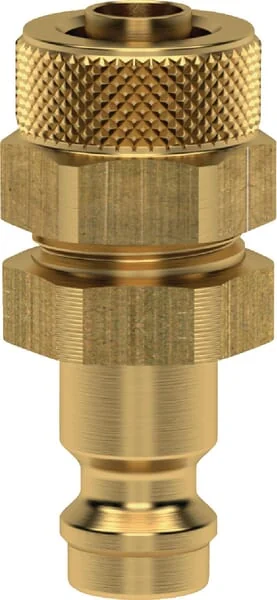 Lüdecke - ESM6SQ - Stecknippel mit 6x8 mm Schlauchanschluss