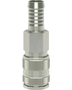 Lüdecke - ESOI10T - Schnellkupplung mit 10 mm Schlauchstutzen