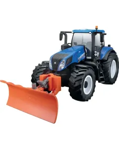 Maisto - MA82722 - New Holland T8.435 Traktor Mit Schneepflug 2,4GHZ