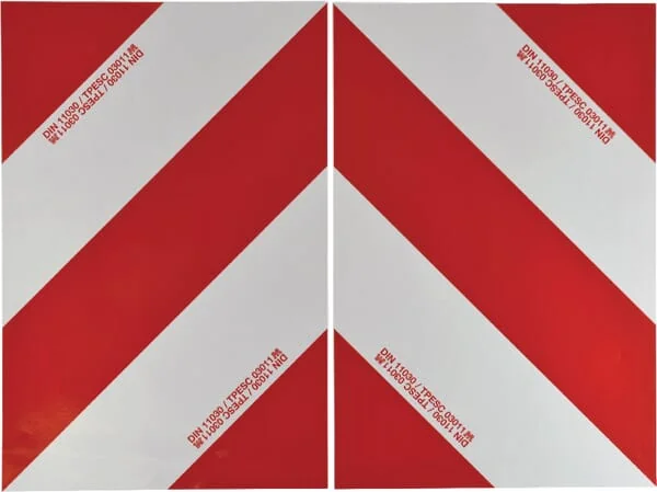 Mazon - WB50067 - Aufkleber Fahrzeug-Warnmarkierung Links/Rechts Mazon