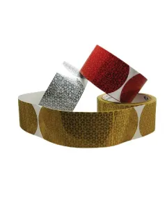 Mazon - WB8210110T - Weisses Reflektierendes Band
