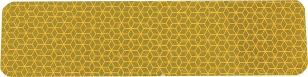 Mazon - WB82102300 - Aufkleber Zur Fahrzeugkennzeichnung Reflektierende Platte 50x200mm Mazon