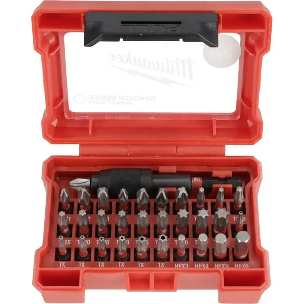 Milwaukee - 4932464240 - Bitsatz, 32-Teilig