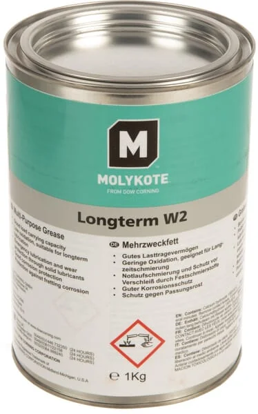 Molykote - 0030030BL1K - Longterm W2+ Fett 1 kg