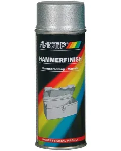 Motip - 04013 - Hammerschlagfarbe Silber, 400 ml