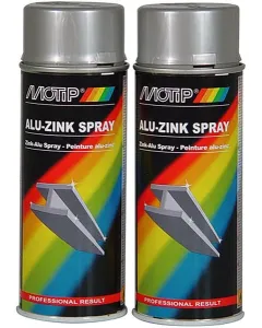 Motip - 04059 - Alu-Zinkspray, 400 ml