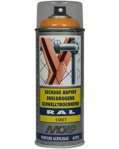 Motip - 07076 - RAL 1007 Spruehchromgelb