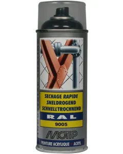 Motip - 07236 - RAL 9005 Acrylspray Tiefschwarz