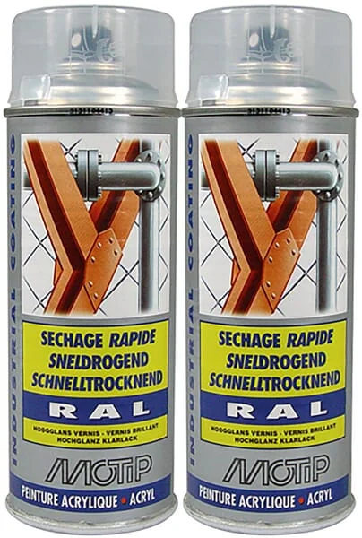 Motip - 07242 - Hochglanz-Klarlack 400 ml