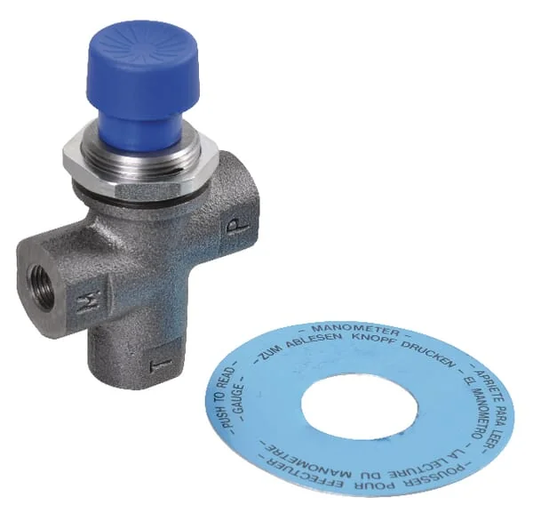 MP Filtri - EM1 - Manometer-Ueberdruckventil