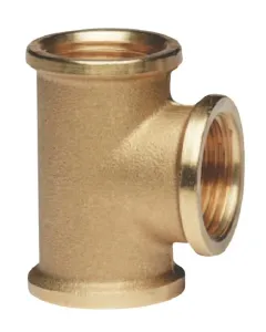 MZ - FG130114MS - Messing-T-Stueck 3XF 1 1/4"