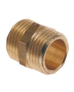 Mz - FG280112MS - Nippel 2xbu 1 1/2", Fittinge, Messingfittings, Gewindefittings