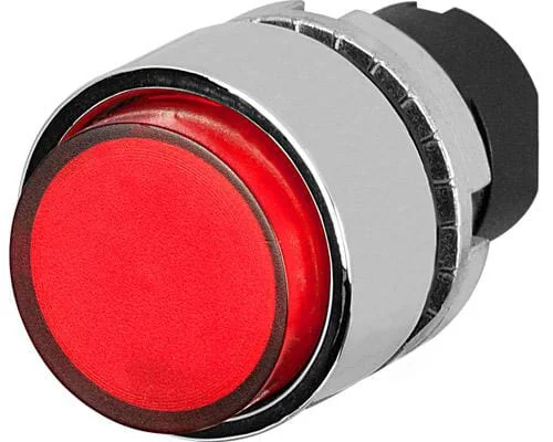 New Elfin - 020PTASLRW - Rot Beleuchteter Drucktaster