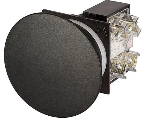 New Elfin - 030RFFNF1 - Pilzdrucktaster, Schwarz, 60mm