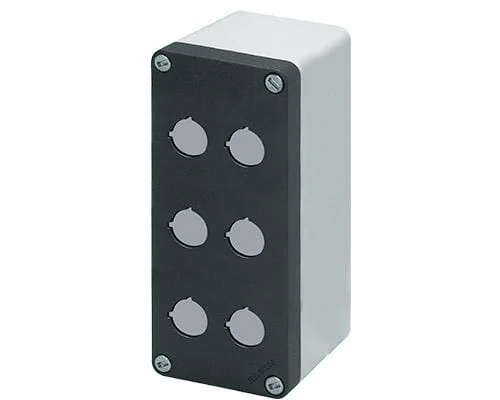 New Elfin - 040C08208P6 - Aluminium-Drucktastenbox
