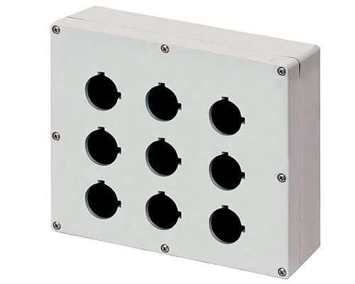 New Elfin - 040C23208ES9 - Aluminium-Drucktastenkasten