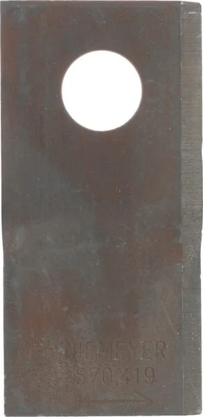 Niemeyer - 570419 - Maehewerk-Messer Links 100x48x3mm Bohrung Diameter 19mm