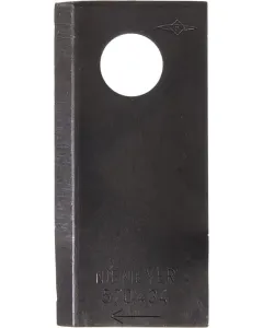 Niemeyer - 570434 - Maehewerk-Messer Rechts 100x48x4 mm Bohrung Diameter 19 mm 25 Stueck