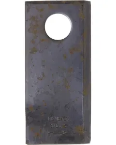 Niemeyer - 570445 - Maehwerk-Messer Links 106x48x4 mm Bohrungsdurchmesser 19 mm Geeignet fuer Niemeyer