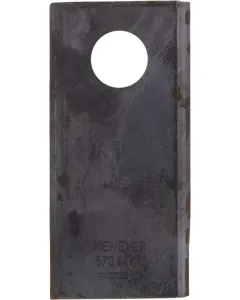Niemeyer - 570447 - Maehwerk-Messer Links 102x48x4 mm Bohrungsdurchmesser 19 mm Geeignet fuer Niemeyer