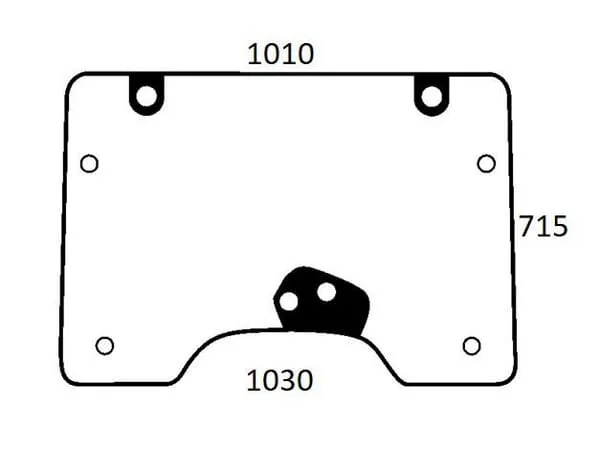 Non Branded - 001422910N - Obere Windschutzscheibe