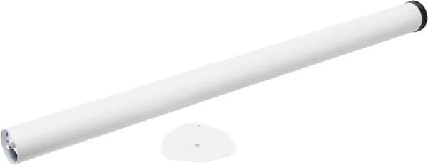 Non Branded - 0960672200437 - Tischbein 60x900 Weiß