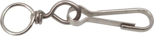 Non Branded - 1554082208 - Federhaken mit Wirbel 74 mm 5 Stk. Pro Packung