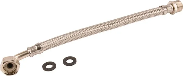 Non Branded - 1614065030 - Anschlusschlauch 1/2"x1/2" 90° 30cm