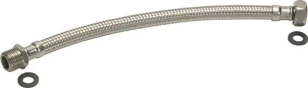 Non Branded - 1614066195 - Anschlusschlauch 1/2"x1/2" 125cm