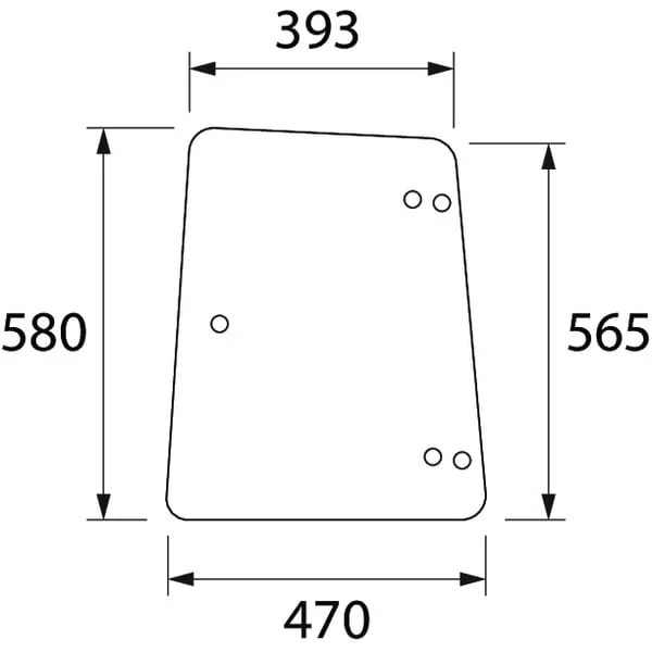 Non Branded - 247811040050N - Seitenfenster