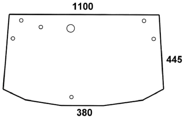 Non Branded - 294812051010N - Heckfenster