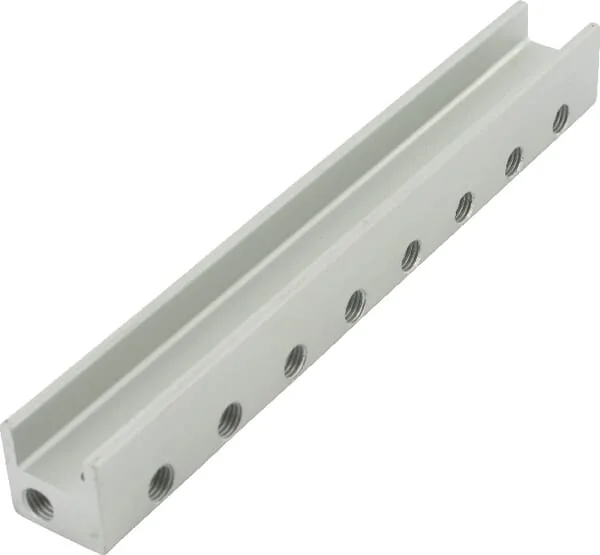 Non Branded - 3700MFD08X - Verteilerblock 8-Fach 5/16 UNF