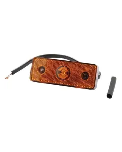Non Branded - 6SU10432GL - Umrissleuchte LED Rechteckig 12/24V Orange Aufschraubbar 104x32x40mm