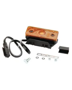Non Branded - 6SU10432GLB50 - Umrissleuchte LED Rechteckig 12/24V Orange Aufschraubbar 104x32x40mm