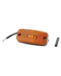 Non Branded - 6SU11034GL - Umrissleuchte LED Rechteckig 12-24V Orange Aufschraubbar 110x34x51mm