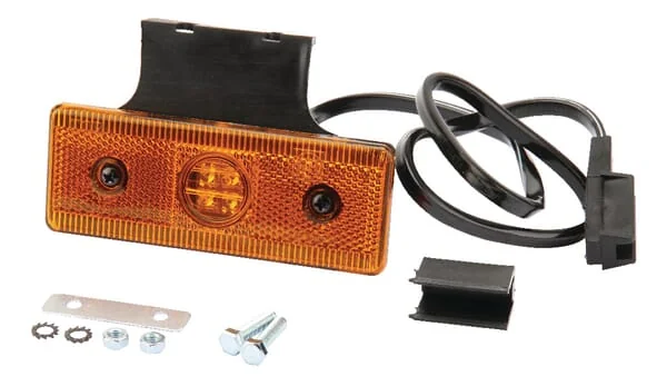 Non Branded - 6SU12044GLB50 - Markierungsleuchte LED Rechteckig 12/24V Orange Aufschraubbar 120x43x48mm