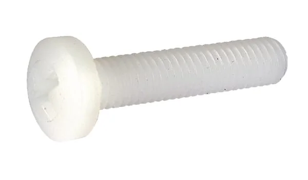 Non Branded - 7985825N - Linsenkopf-Maschinen-Schraube M8x25 Nylon 6.6 DIN7985 Kramp