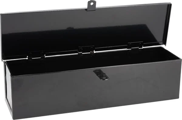 Non Branded - CA002 - Werkzeugkasten 140x500x140 mm, Schwarzer Stahl
